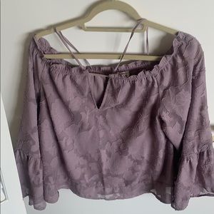 LEITH off the shoulder blouse